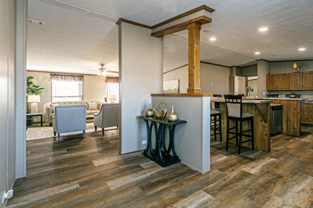 Doublewide h-3672-43a interior home features