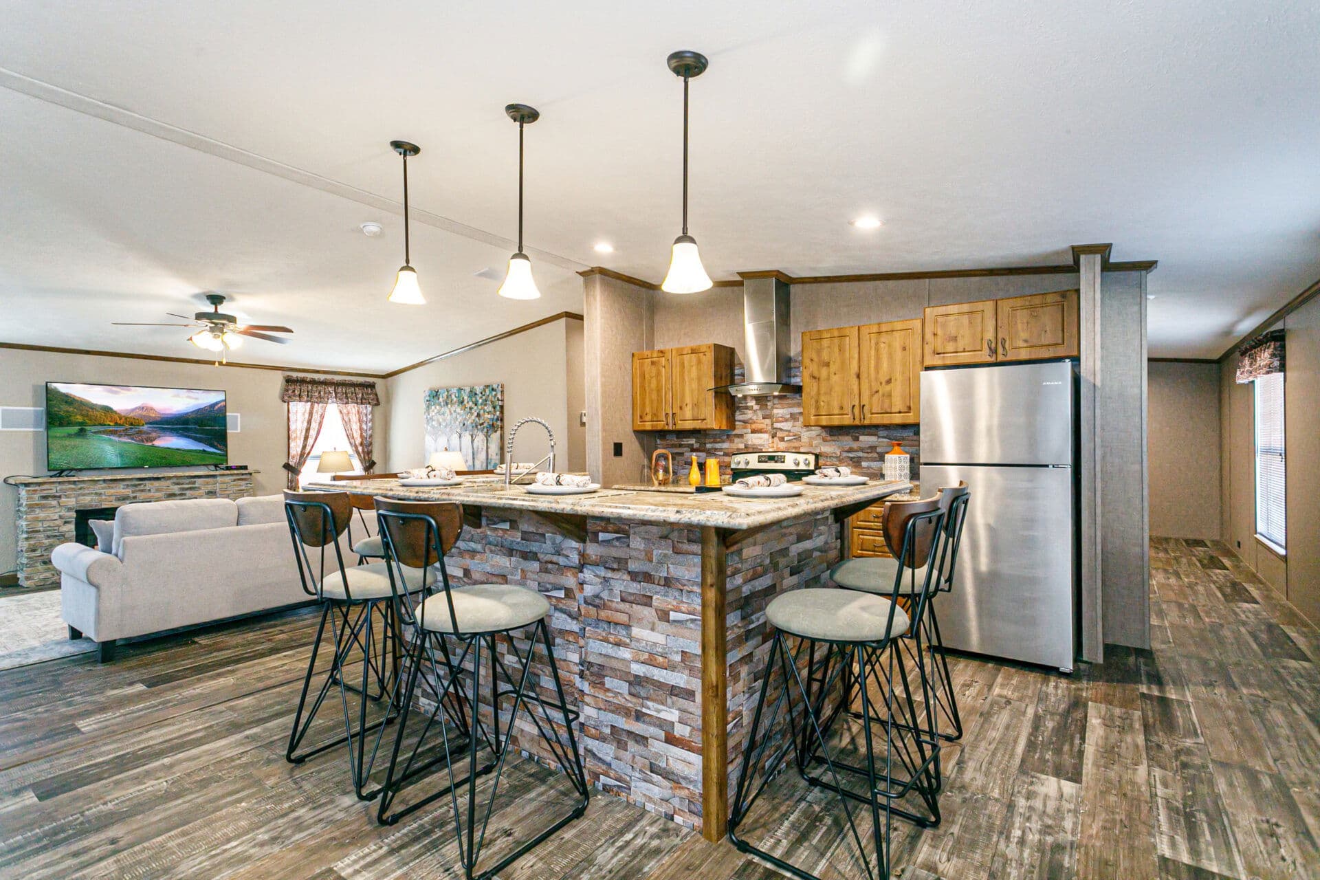 Heritage h-3264-32c kitchen home features